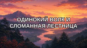 Одинокий волк и сломанная лестница