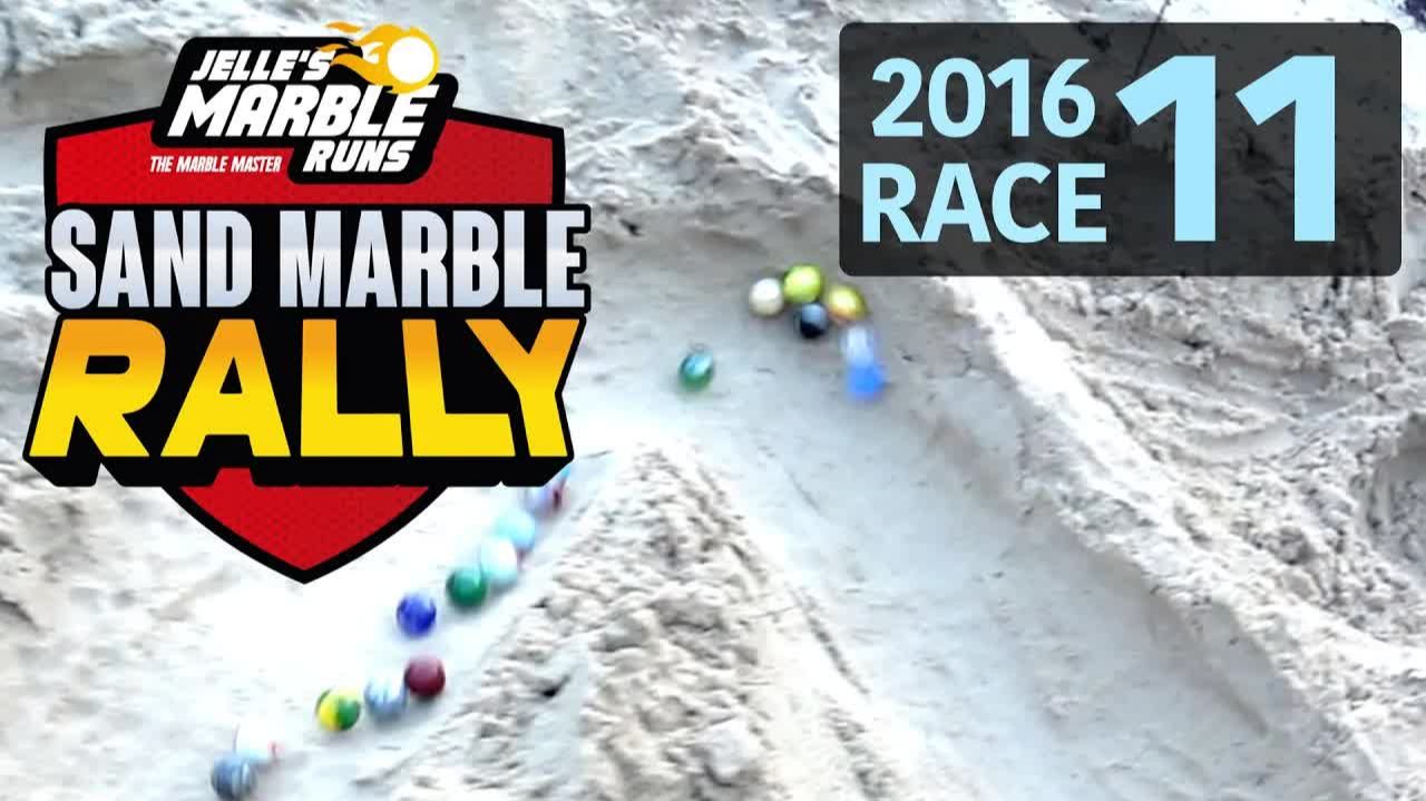 Sand Marble Rally 2016. Гонка 11 (очень длинная) — Мраморные трассы Джелле