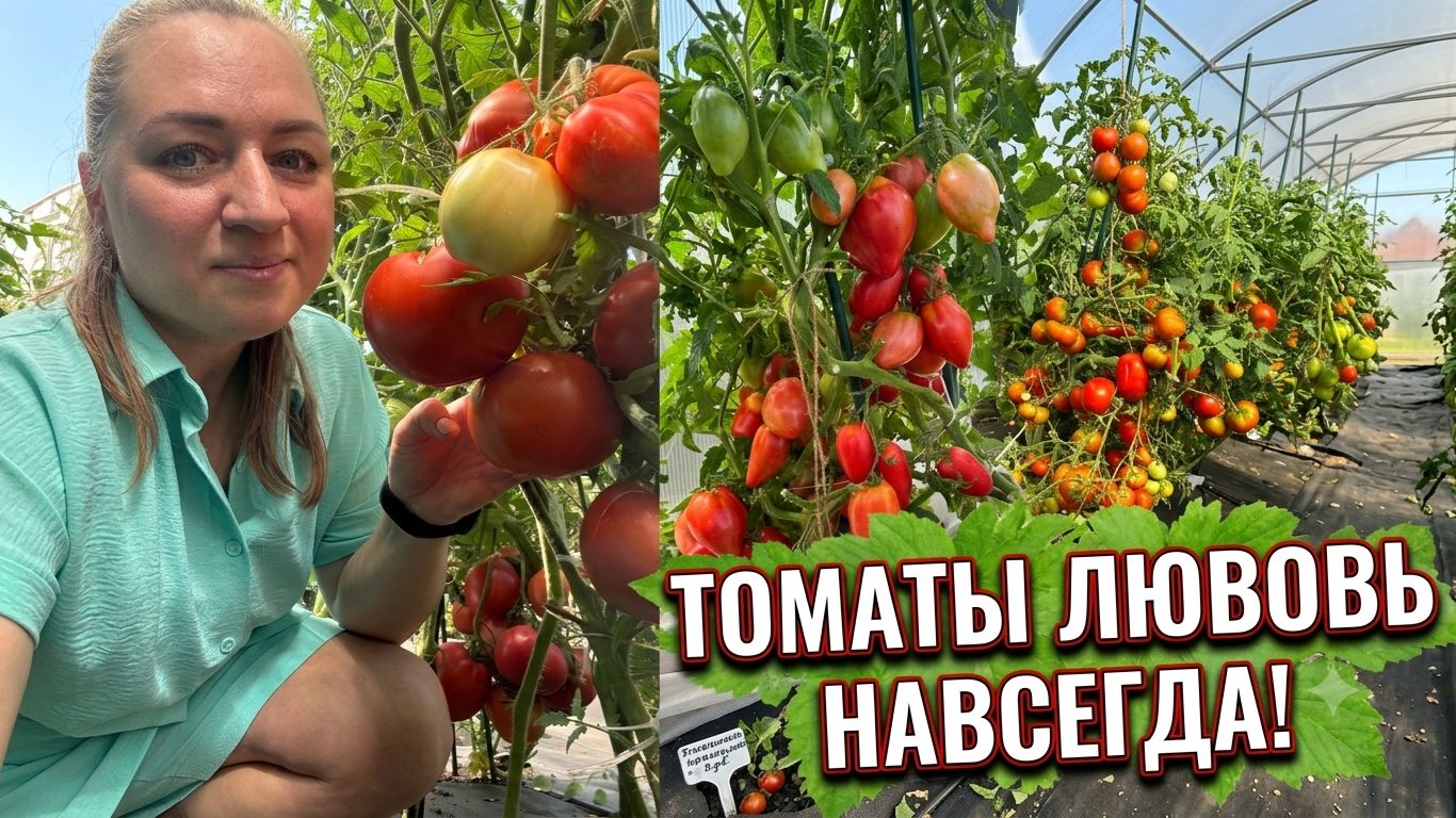 Эти ТОМАТЫ-ЛЮБОВЬ НАВСЕГДА!