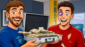 😱 МИСТЕР БИСТ БРОСИЛ МНЕ ЧЕЛЛЕНДЖ НА $100 000 В МАЙНКРАФТЕ!