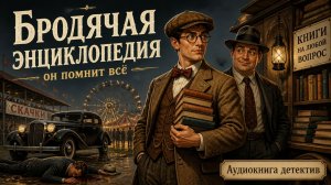 Убийства, погони, ирония в детективной аудиокниге «Бродячая энциклопедия»