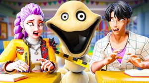 ГОЛОДНЫЙ ЧЕРВЬ И РУМИ В ШКОЛЕ?! K-Pop Охотницы на Демонов: Huntrix анимация