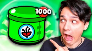 Я ОТКРЫЛ 1000 НАНОЛАПШИ И ВЫБИЛ ЛУЧШИЕ СКИНЫ В BRAWL STARS! 😱