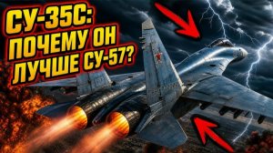 Су-35С Зачем России 155 истребителей, если уже есть Су-57 Ответ шокирует.