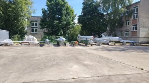 Ракеты стоят на солнышке