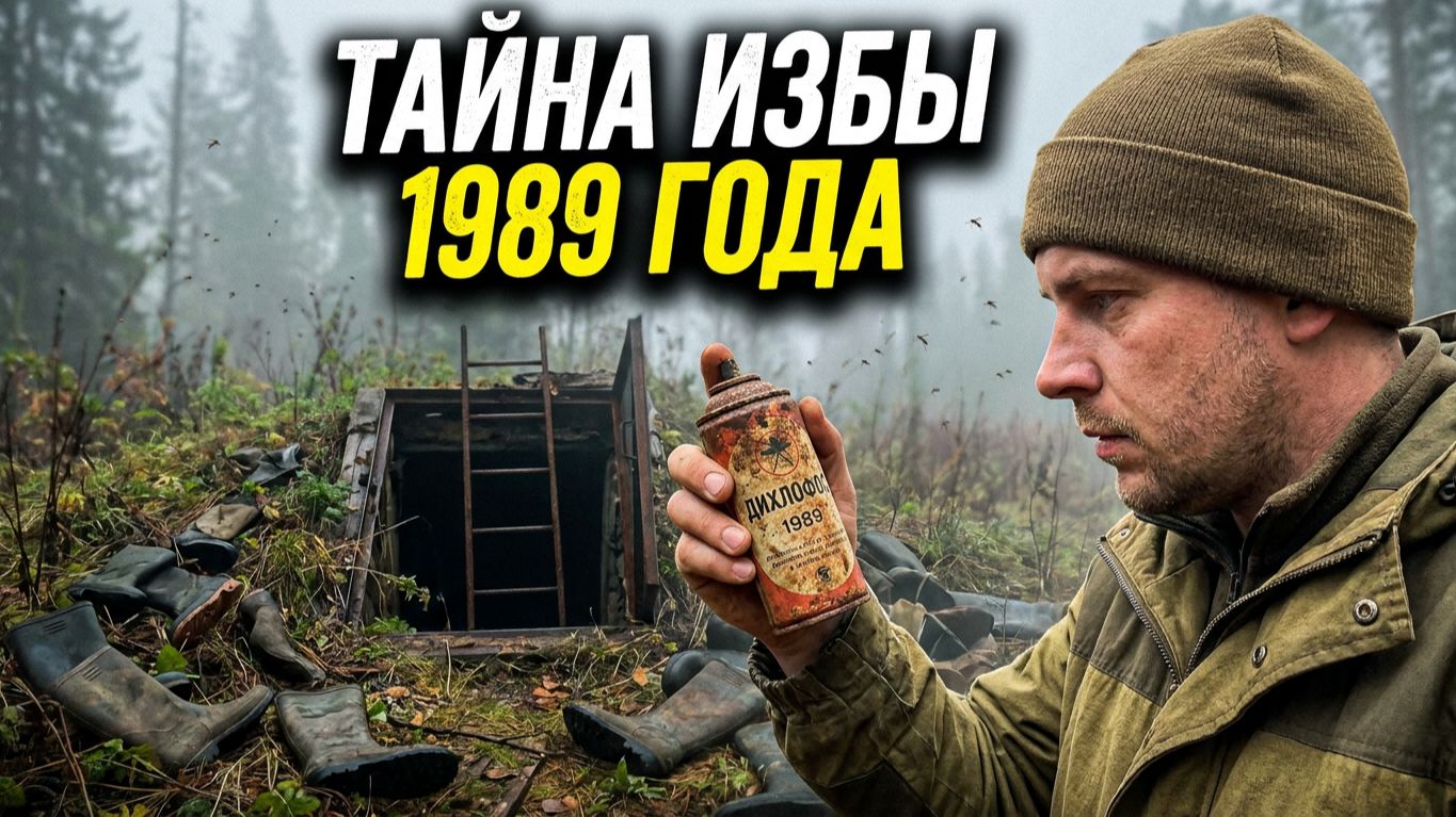 Нашёл ЗИМОВЬЕ 1989 года в затопленной тайге! Место под НОВУЮ ИЗБУ