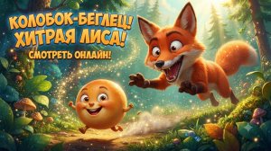 Песенка про Колобка/ Веселая сказка на новый лад /Развивающие видео