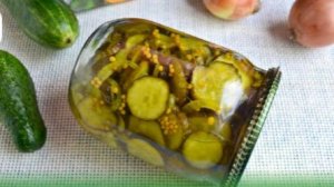 Салат из огурцов Зимний Король — вкусный рецепт заготовки на зиму 🥒