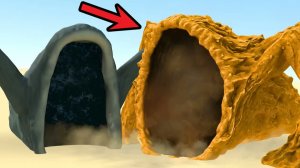 I FOUND SAND EATER VS SEA EATER CREATURE In Garry's Mod