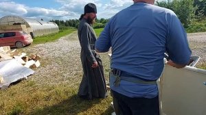 печка собственного изобретения Владимира Владимировича Коваленко