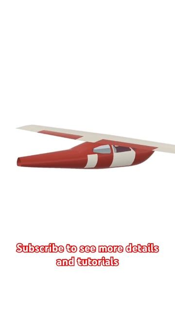How To Surface Model An Aerodynamic Aircraft Fuselage #CAD #3DModeling #shorts - Drone Craft 360 (72