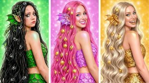 Бедная vs Богатая vs Ультра Богатая Русалка # Смешные Ситуации и Неудачи от DO