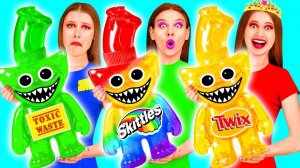Бедная vs Богатая vs Ультра Богатая еда Челлендж # Кухонные Лайфхаки и Хитрости от