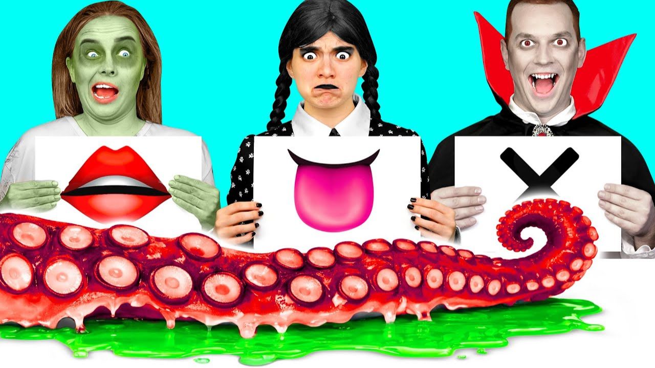 Откуси Лизни или Ничего Челлендж # Потрясающие Кулинарные Рецепты TeenTeam Challenge