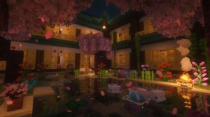 Раслабляющая музыка на фоне Minecraft Relax