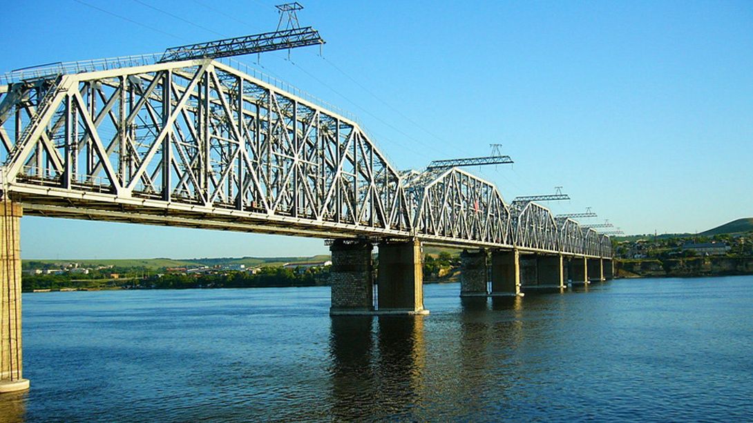 Левый берег Волги
