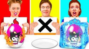 Горячее, Холодное или Ничего Челлендж # Удивительные Кулинарные Лайфхаки от Ideas4Fun Challenge