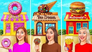Домики Одного Цвета Бедная vs Богатая vs Ультра Богатая _ Смешные Моменты