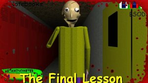 the Finnal Lesson