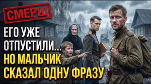 СМЕРШ   ЕГО УЖЕ ОТПУСТИЛИ... НО МАЛЬЧИК СКАЗАЛ ОДНУ ФРАЗУ