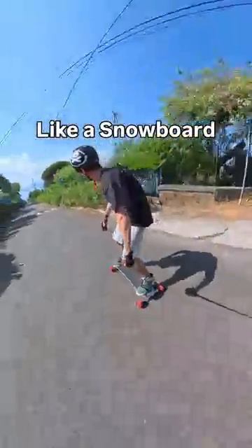 A Skateboard That Rides Like A Snowboard Summerride Freebord Snowboarding Actionsports Slide