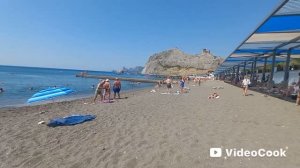 Крым. Судак. 9.08.2026 г. Свет, вода, набережная, море, что происходит.