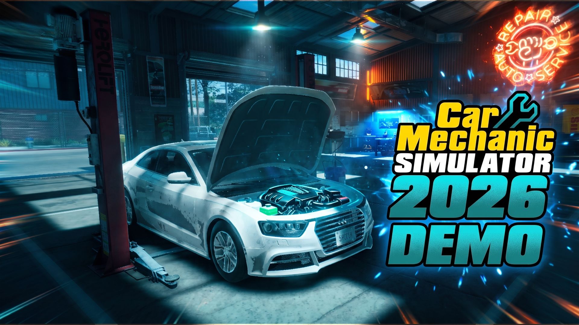 Новый автосервис - новые возможности - Car Mechanic Simulator 2026 DEMO 1