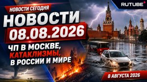 НОВОСТИ СЕГОДНЯ 08.08.2026 — главные события дня в России и мире.