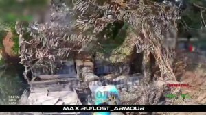 Удар оптоволоконным FPV-дроном «Провод» по 155-мм британской САУ AS-90 Всу в н.п. Дружковка 💥🇷🇺👊