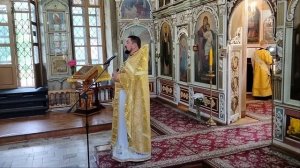Свято Вознесенский храм Сыктывкар, день памяти великомученика и целителя Пантелеимона, проповедь