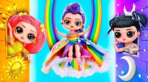 Строим Домики в стиле День, Ночь, Радуга! 10 DIY-поделок для кукол K-Pop Охотниц на Демоно