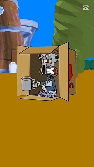 Plankton Gang Sponge Neighbor Meme Edit #spongebob #memes #squidward