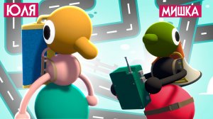 Big Walk ♦ ОЧЕНЬ СТРАННАЯ ИГРА от создателей Untitled Goose Game! НО БЫЛО ОЧЕНЬ ИНТЕРЕСНО! #2