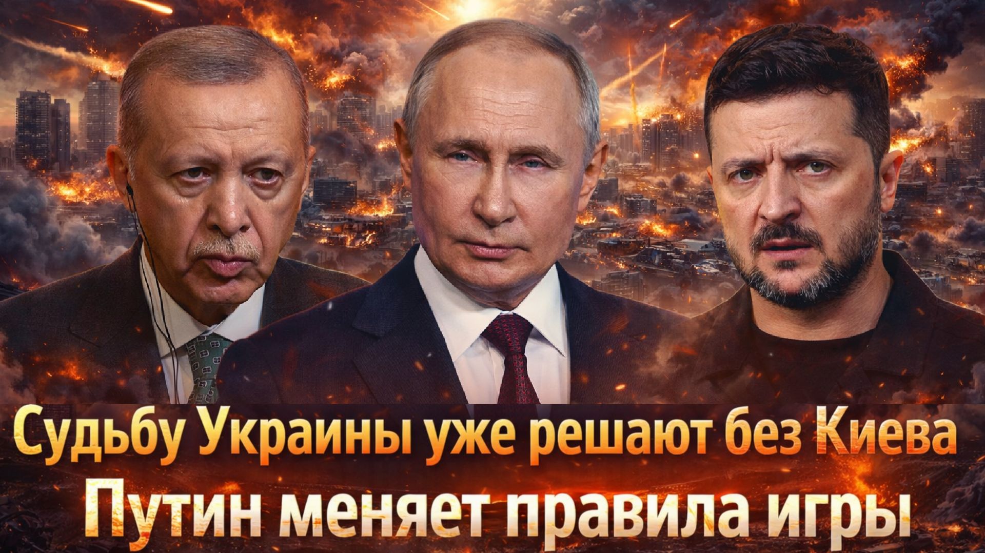 "ПУТИН прижал КИЕВ ? Последний шанс  ЗЕЛЕНСКОГО!!БОСФОР встал ! АНКАРА ударила по торговле!"