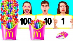 100 Слоев Еды Челлендж # Потрясающие Кулинарные Рецепты от MeMeMe Challenge