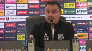 Могли выиграть. Джонатан Альба о хорошем первом тайме в ничейном поединке «Ростова» и ЦСКА