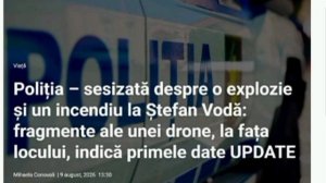 ‼️🇲🇩💥Мощный взрыв в Молдавии: после прилёта дрона начался пожар

▪️В молдавском поселке Крокмаз