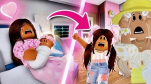 🎀История ПОЯВЛЕНИЯ МАЛЫШКИ ЕВЫ в БРУКХЕЙВЕН РП🏡В ROBLOX