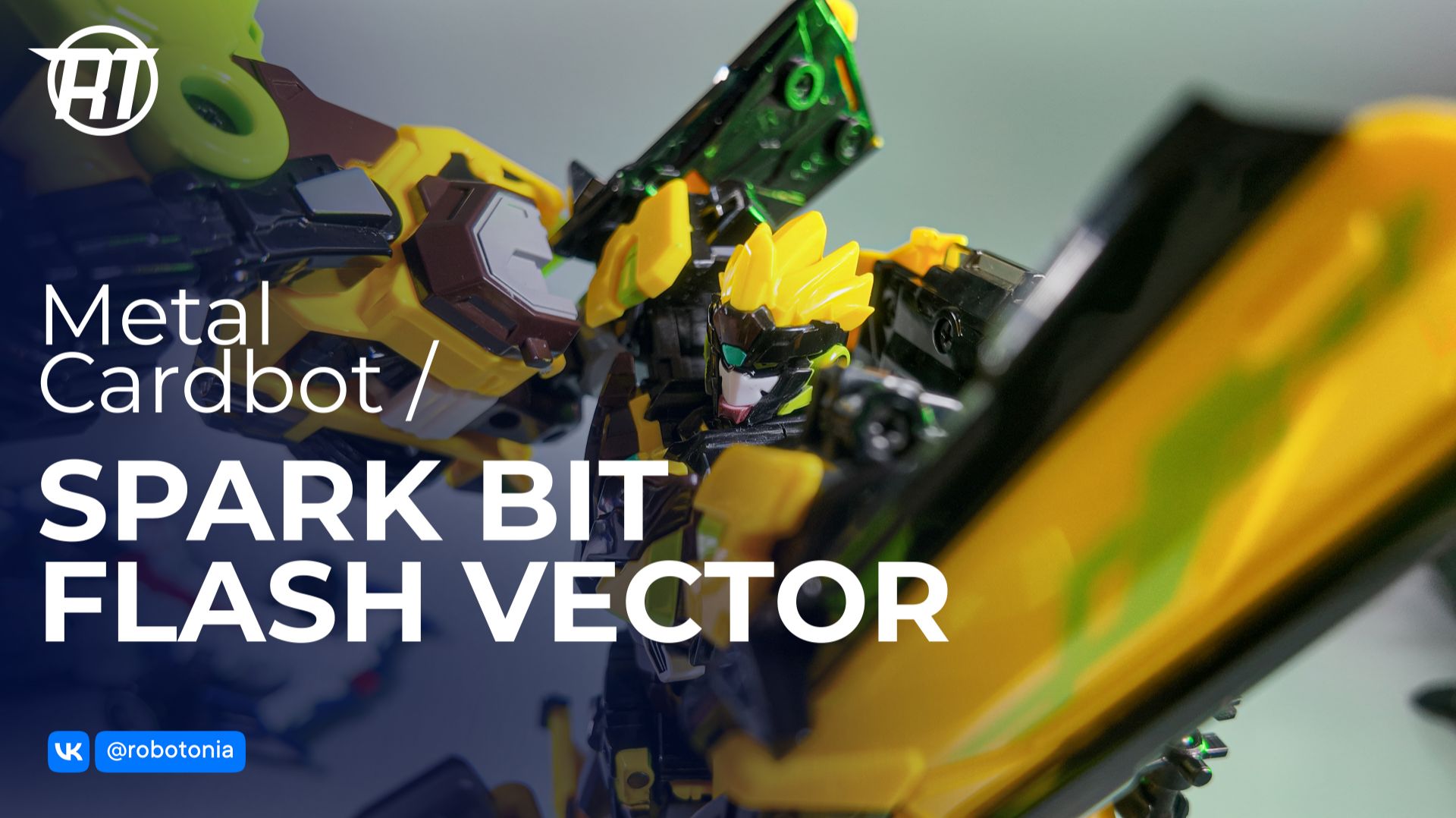 Metal Cardbot: Flash Vector, Sparkbit
