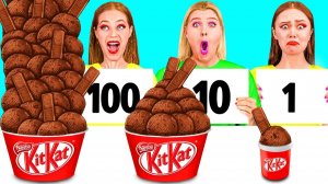 100 Слоев Еды Челлендж # Война Пранков от DoDo Challenge