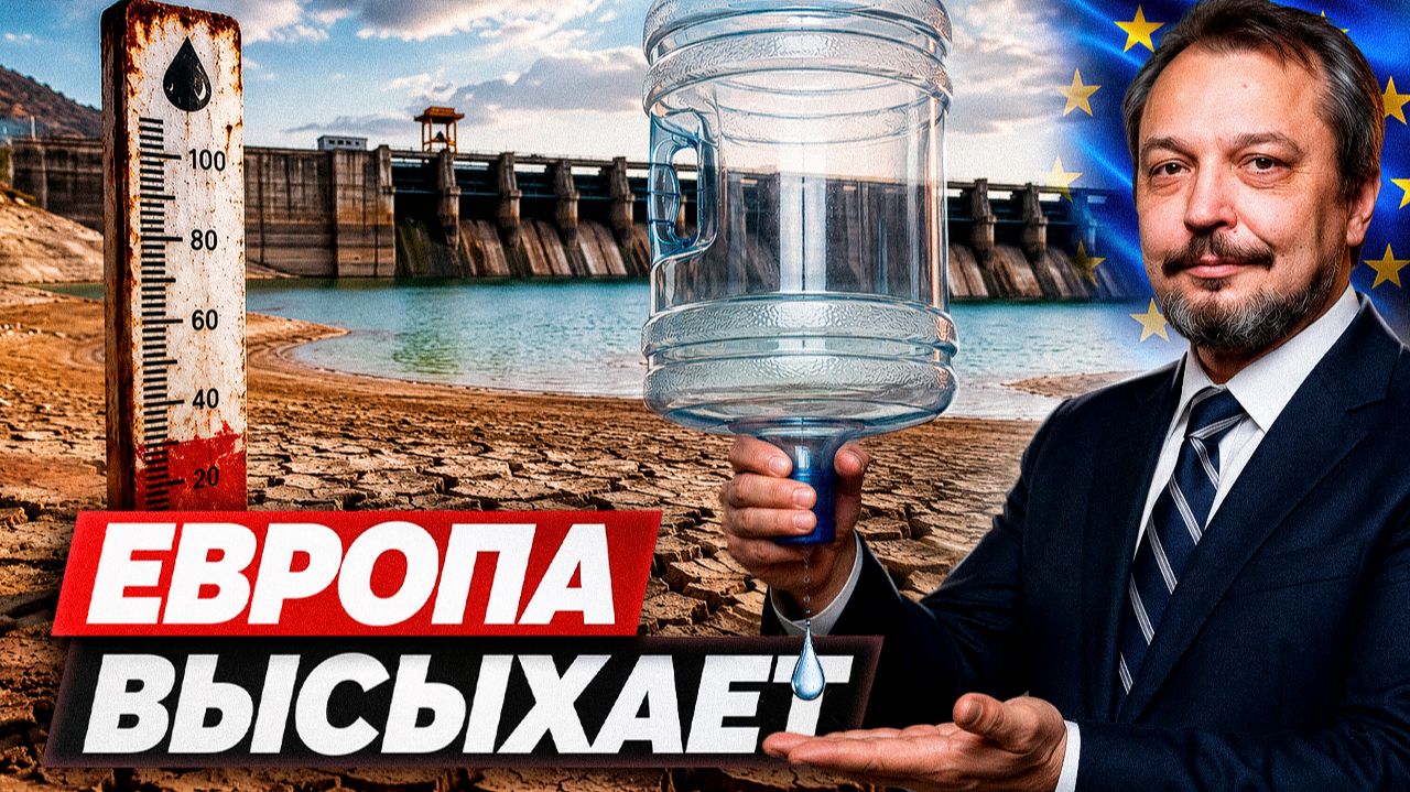 Европа высыхает: коллапс на Дунае и Рейне. Главный проблемы ГЭС и АЭС