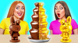 Шоколадный Фонтан Челлендж # Потрясающие Кухонные Лайфхаки от Funny DO Challenge