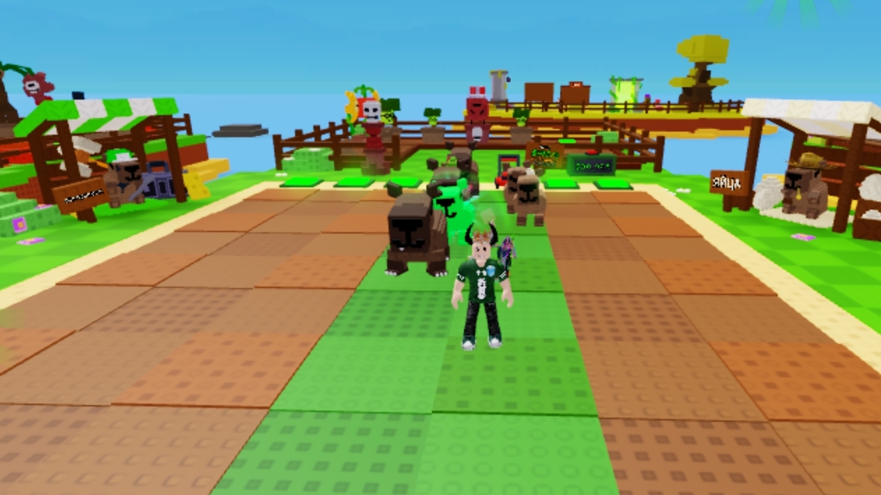 капибары против растений в Roblox 1 часть