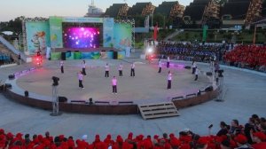 Церемония открытия IX смены во Всероссийском детском центре «Океан»