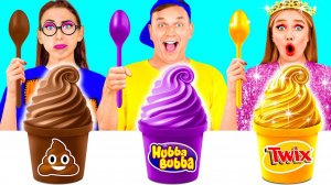 Бедная vs Богатая vs Ультра Богатая еда Челлендж # Вкусные Кухонные Лайфхаки от TeenTeam Challe