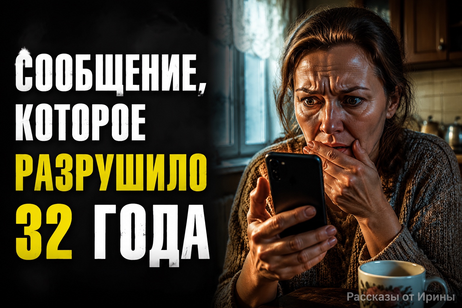 Сообщение в телефоне мужа перевернуло всю жизнь