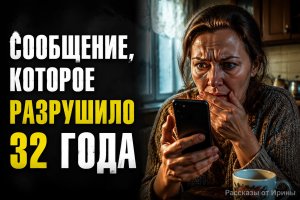 Сообщение в телефоне мужа перевернуло всю жизнь