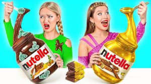 Конкурс «Настоящая еда против шоколадной еды» с Уэнсдей Аддамс #Сумасшедший вызов от Super Hype