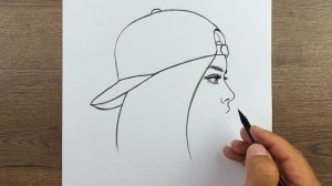 Как легко нарисовать красивую девушку карандашом — пошаговое руководство по рисованию — скопировать