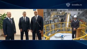 Путин дал старт работе Ермаковского горно-обогатительного комбината.

Церемония прошла по видеосвязи